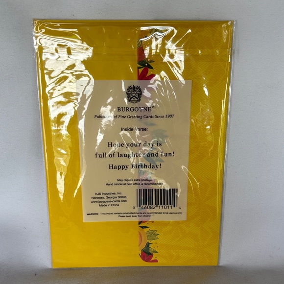 NWT Burgoyne Monkeys’Birthday 3D Card  Size-5"X7" - Picture 4 of 7